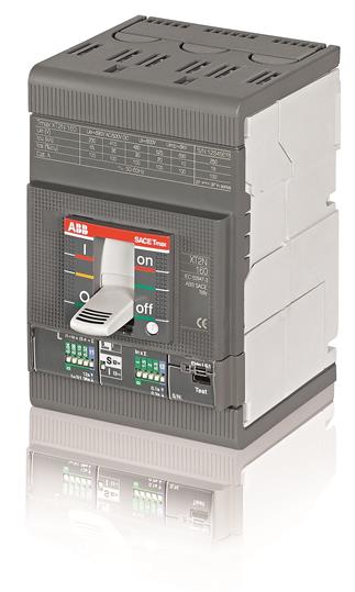 ABB SACE TMAX XT2N 160 160-1600 3P FF Автомат термомагнитный 3х полюсный на 160А 36кА
