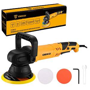 Шлифмашина полировальная орбитальная сетевая DEKO P1400-D, 150мм, 1400 Вт 083-1047 Шлифмашина полировальная орбитальная сетевая DEKO P1400-D, 150мм, 1400 Вт 083-1047