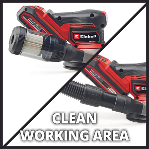 Шлифмашина эксцентриковая аккумуляторная TP-RS 18/32 Li BL Einhell Шлифмашина эксцентриковая аккумуляторная TP-RS 18/32 Li BL Einhell