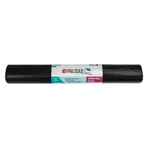Пакеты для мусора 120 л x 10 шт., ПВД прочные черные, длинный ролик, Home Palisad PALISAD Home Пакеты для мусора 120 л x 10 шт., ПВД прочные черные, длинный ролик, Home Palisad PALISAD Home