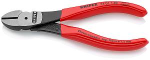 Бокорезы особо мощные, 140 мм, фосфатированные, обливные ручки KNIPEX