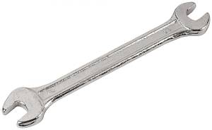Ключ рожковый, цинковое покрытие 6х7 мм KУРС