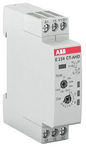 Реле времени ABB CT-AHD.12 (задержка на отключ.) 24-48B DC, 24- 240B AC (7диапазон.0,05с...100ч) 1ПК 1SVR500110R0000