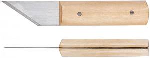 Нож сапожный, деревянная ручка 175 мм КУРС