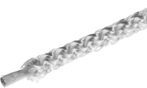 СИБИН 3 мм, 20 м, вязаный, с сердечником, белый, полипропиленовый шнур (50253)