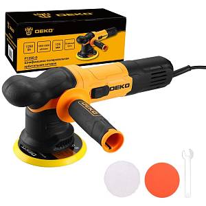 Шлифмашина полировальная орбитальная сетевая DEKO P1250-D, 125мм, 1250 Вт 083-1046 Шлифмашина полировальная орбитальная сетевая DEKO P1250-D, 125мм, 1250 Вт 083-1046