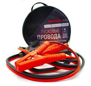 Пусковые провода VERTON Snow 300 CU (300 A, CU/TPR 2.5м, МЕДЬ, Морозостойкие до -40 С.) 10 шт/кор. Пусковые провода VERTON Snow 300 CU (300 A, CU/TPR 2.5м, МЕДЬ, Морозостойкие до -40 С.) 10 шт/кор.
