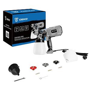 Краскопульт электрический DEKO SG620DK PRO, 800 мл, 620Вт 083-1132 Краскопульт электрический DEKO SG620DK PRO, 800 мл, 620Вт 083-1132
