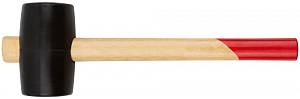 Киянка резиновая, деревянная ручка 50 мм ( 300 гр ) FIT