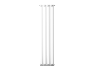 Радиатор трубчатый Zehnder Charleston 2180, 10 сек.1/2 бок.подк. RAL9016 (кроншт.в компл)