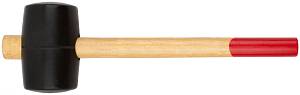 Киянка резиновая, деревянная ручка 70 мм ( 750 гр ) КУРС