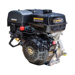 Двигатель Dinking DK190F-S (15лс, зимний, ручной стартер, катушка, датчик масла)