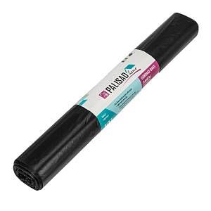 Пакеты для мусора 120 л x 10 шт., ПВД прочные черные, длинный ролик, Home Palisad PALISAD Home Пакеты для мусора 120 л x 10 шт., ПВД прочные черные, длинный ролик, Home Palisad PALISAD Home