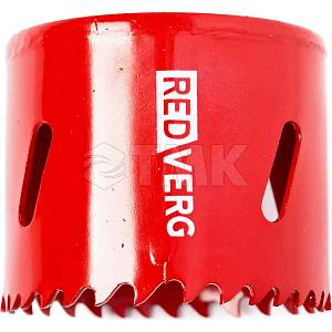 Коронка биметаллическая RedVerg 57 мм(501351) RedVerg (Оснастка к электроинструменту)