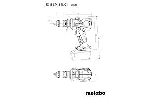 BS 18 LTX-3 BL Q I Аккумуляторная дрель-шуруповерт Metabo