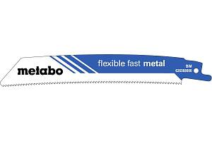 5 пилок для сабельных пил, «flexible fast metal», 150 x 1,1 мм (626568000) Metabo