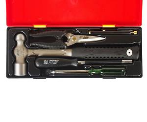 Набор инструментов комбинированный 5 предметов в кейсе JTC