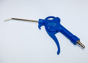 Продувочный пистолет Pegas ABG-03 100мм синий пластик, мягкая ручка