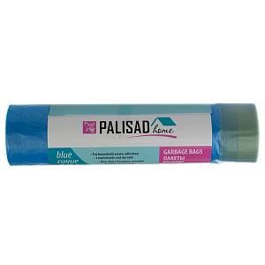 Пакеты для мусора с завязками 60 л x 20 шт., синие, Home Palisad PALISAD Home Пакеты для мусора с завязками 60 л x 20 шт., синие, Home Palisad PALISAD Home