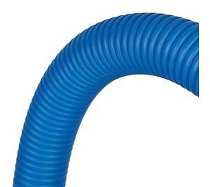 SPG-0001-502016 STOUT Труба гофрированная ПНД, цвет синий, наружным диаметром 20 мм для труб диаметром 14-18 мм